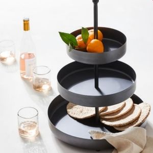 NIB Pottery Barn 3-Tiered Tray